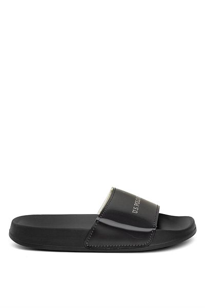 U.S. Polo Assn. US Polo101686912 4M Sebaste 4FX Women's Beach Slippers Black