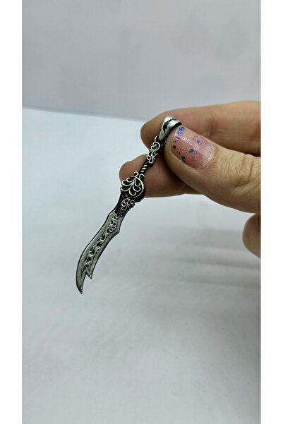 Selen’S Gümüş Sevgililer Günü Hediyesi Özel Erkek Zülfikar Hz Ali Gümüş Kolye...