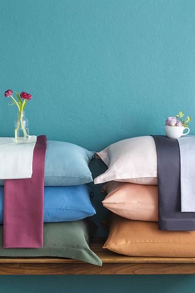 İssimo Simply Terra Cotta Cotton Satin Fitted Set 160*200/50*70(2)