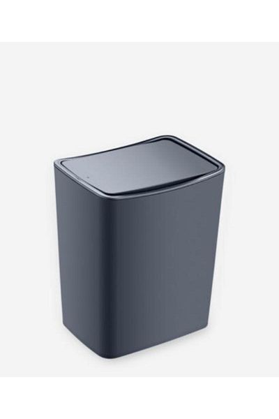 PANJI 8.5 Liter Touch Trash Can - Push Open and Touch Lid