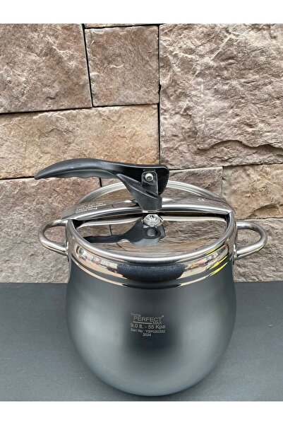 Peramari Home Perfect Çelik 9 Lt Klasik Düdüklü Tencere Güveç