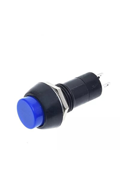 Maroces MR-186 12mm KIRMIZI KALMASIZ PUSH BUTON PLASTİK (PBS11B) YAYLI