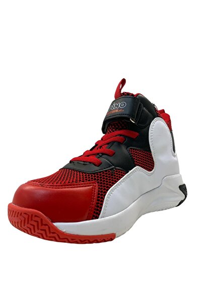 pepino Orthopedic 1656 Model Kids Basketball Shoes - Red/White/Black