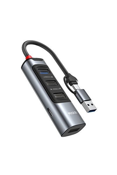 m.tk moveteck Macbook Pro Air Usb to Type-c Hub Dönüştürücü Çevirici Çoklayıc...