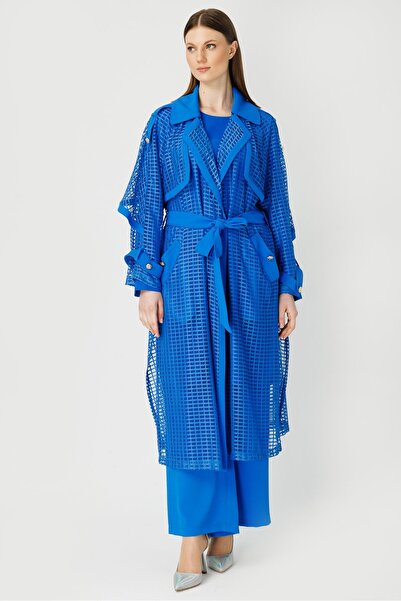 MÜSEMMA Müsemma Büyük Beden Eylül Trench 24YTRE-MUS0004