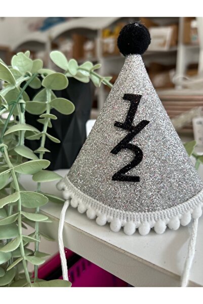 Partifabrik Altı Ay Kınası Yarım Yaş 1/2 Çocuk Mini Şapka