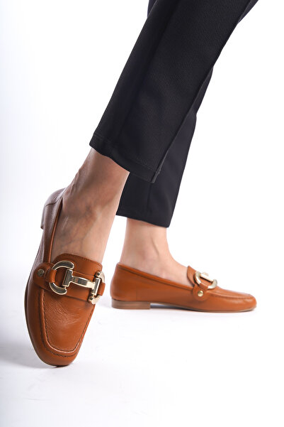 Solo Bag DEL'SOLERA Жіночі лофери з пряжкою з натуральної шкіри - Повсякденне взуття