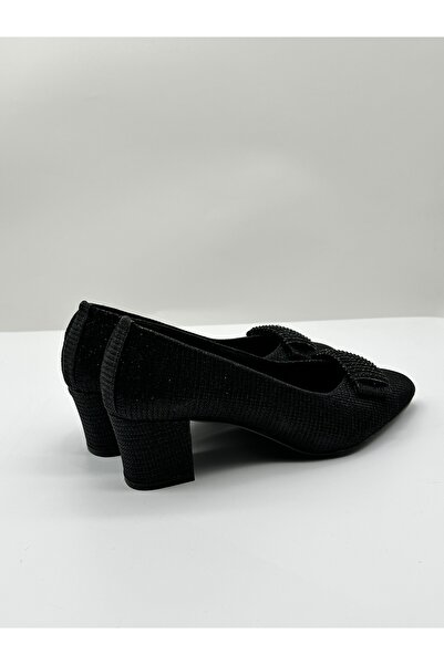 KARVENSHOES Karven Siyah Pullu Ayakkabı 11272