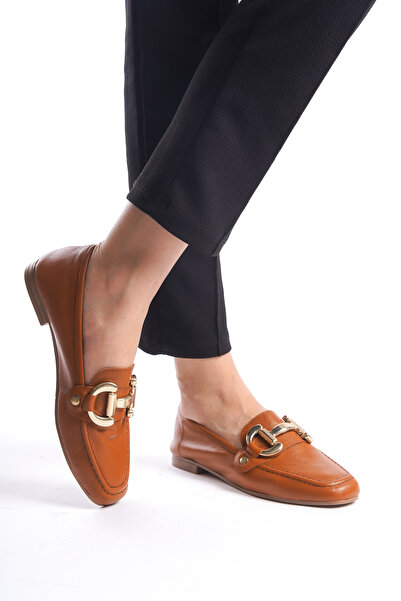 Solo Bag DEL'SOLERA Жіночі лофери з пряжкою з натуральної шкіри - Повсякденне взуття