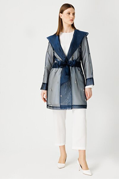 MÜSEMMA Müsemma Büyük Beden İnci Ceket 24YCKT-MUS0001