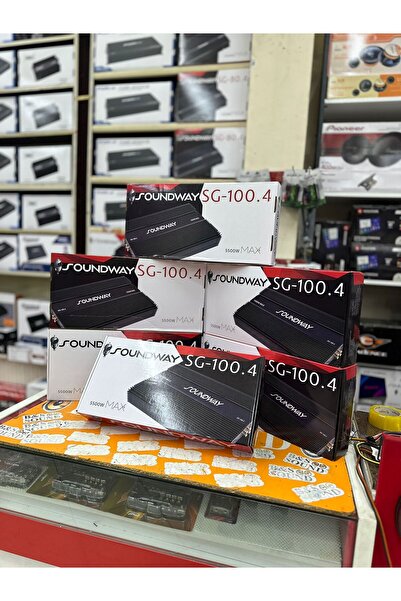 Soundway 4 kanal 100 rms 5500 wat 4 kanal soundway anfi