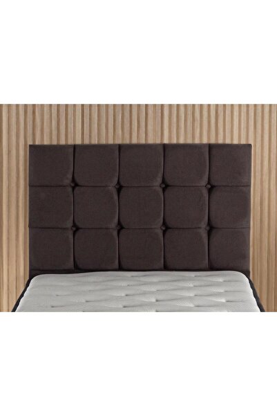 Niron Yatak Niron Rama 90cm Tek Kişilik Başlık, Füme Soho Kumaş Yatak Başlığı