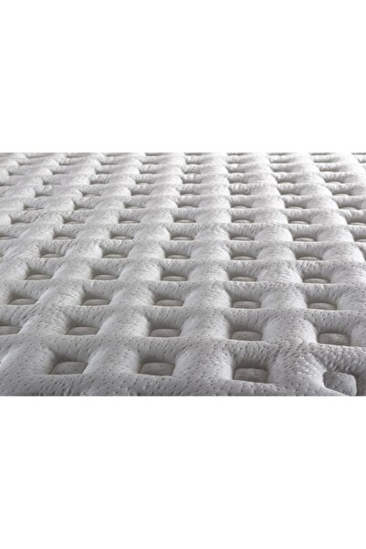 Niron Yatak Pinotte Pi Visco Çift Kişilik Lüks Full Ortopedik Pakey Yaylı Yumuşak Yatak 160x200 Cm
