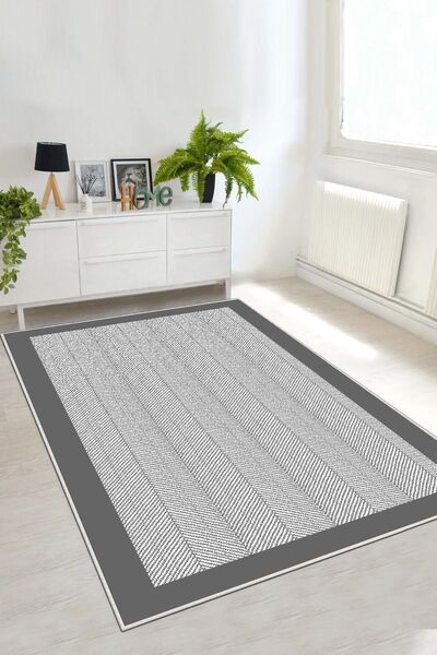 df home Kesme mutfak halısı Desenli Dijital Baskı Yıkanabilir Kaymaz Taban İn...