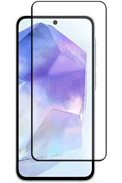 CEPSTOK Samsung Galaxy A55 Kırılmaz Cam 5d Tam Kaplayan 9h Temperli Ekran Kor...