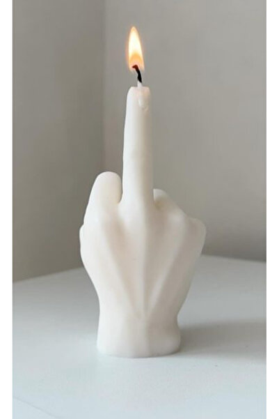 ersu store Orta Parmak Şeklinde Kokulu Mum