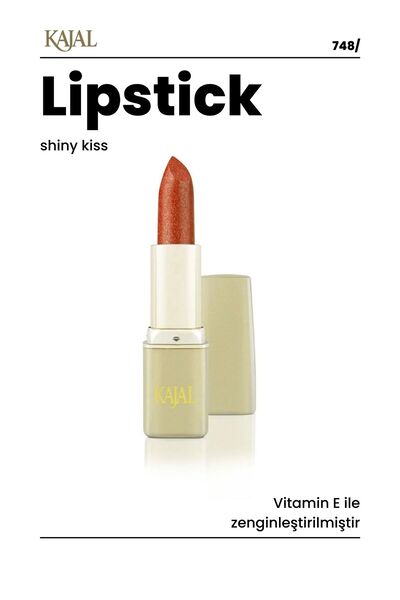 KAJAL Yumuşak Sürümlü Nemlendirici Sedefli Ruj – SilkGlow Hydrating Satin Lip...