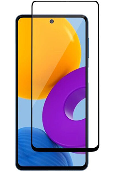 CEPSTOK Samsung Galaxy M52 Kırılmaz Cam 5d Tam Kaplayan 9h Temperli Ekran Kor...