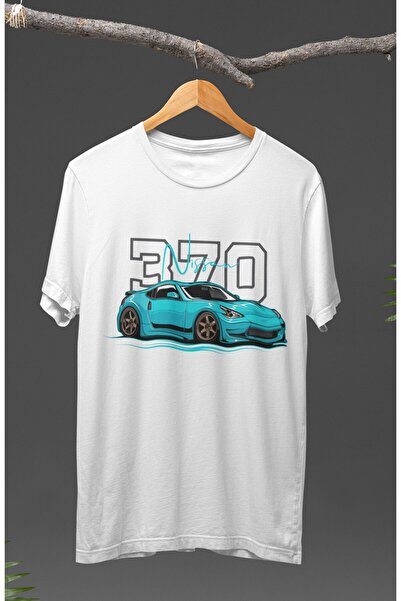 Fuddy Moda Unisex Nissan 370Z Štampano T-shirt , majica sa temom automobilski...
