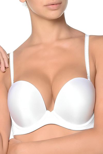red iç giyim Σουτιέν Super Push Up Strapless Διπλό Στήριγμα (Διπλό Γεμισμένο) Magic Bra