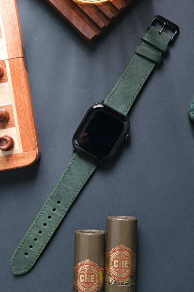 vagave Apple Watch Uyumlu Deri Kordon Saat Kayışı 38mm 40mm 41mm 3 4 5 6 7 Se...