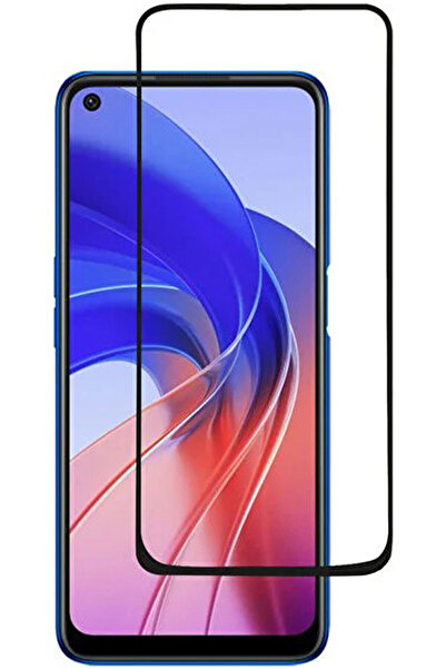 CEPSTOK Oppo A55 Cam 5d Tam Kaplayan 9h Temperli Ekran Koruyucu