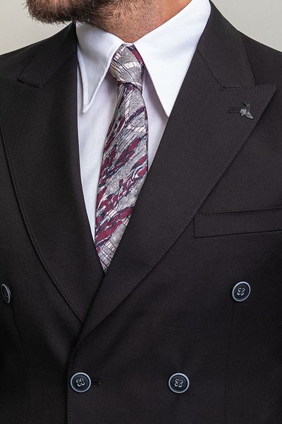 Mcr Suit Double Breasted