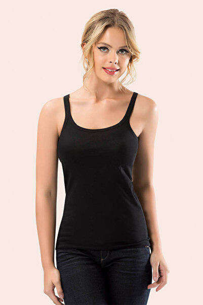 Ever Chic Черно дамско спортно горнище - с гръб тип „рейсърбек“ и ребриста ликра