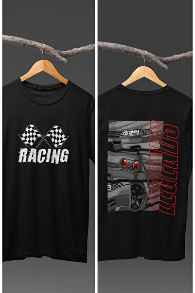 Fuddy Moda Унісекс Nissan Skyline Legends футболка з принтом на спині, футбол...