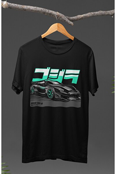 Fuddy Moda Унісекс футболка Nissan 35GT-RR King Of The Beast з принтом, футбо...