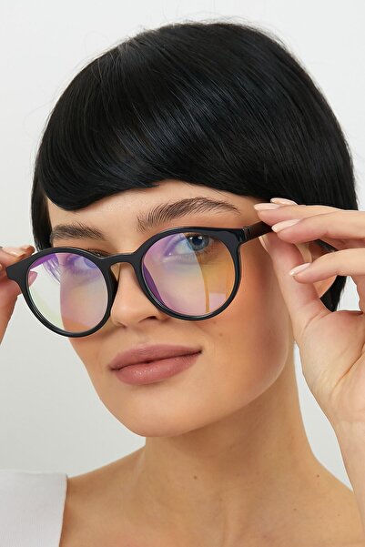 ModaLand Siyah Çerçeve Mavi Işık Koruyucu Gözlük