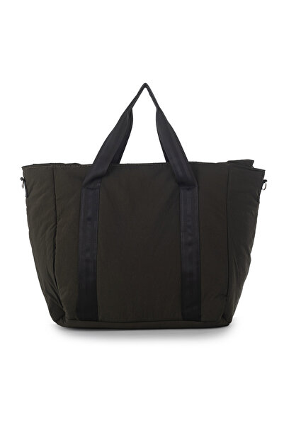 ICONE BAG Khaki Color Icone Sports Bag - Front Drawstring, Pocket and Zipper