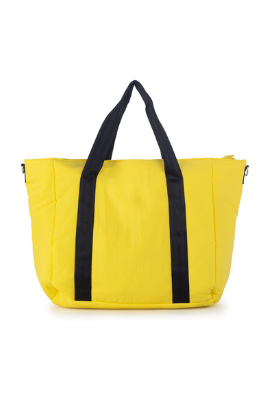 ICONE BAG Yellow Icone Yoga Pilates Fitness Gym Sports Bag - Drawstring Front, Pocket and Zipper