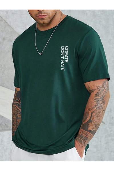 viperkombin Tricou imprimat oversize Bumbac de grosime medie