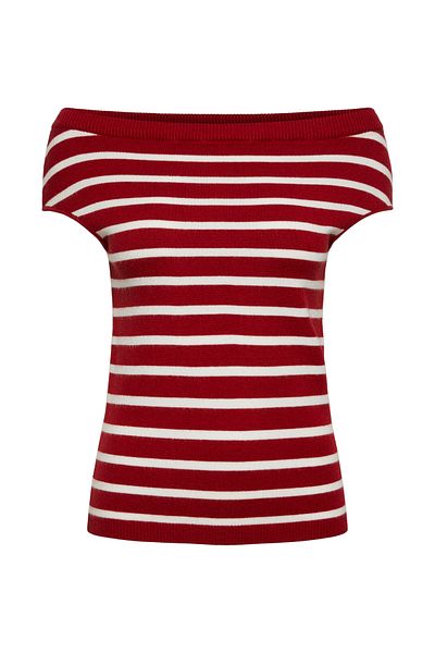 YAS. YASSSCHULTERFREIES STRICKTOP „CARLET“ – KA