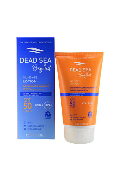 Dead Sea Beyond SUNSAFE LOTION SPF 50+ 150 ML
