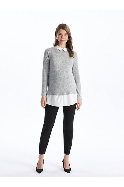 LC Waikiki Pantaloni de maternitate cu panouri abdominale