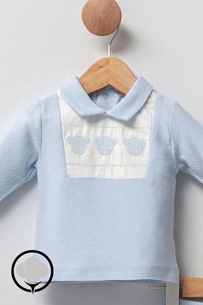 Cassiope Baby Boy Three Teddy 2-Piece Set 2 Months - 3 Months - 6 Months