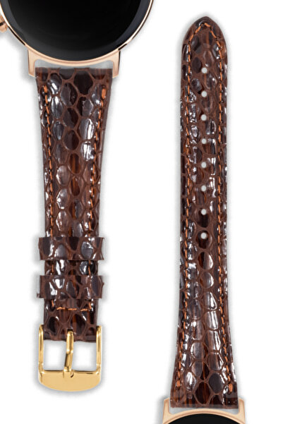 vagave 18mm Kadın Deri Kordon Welder Fossil Omega Armani Esprit  Tissot Lacos...