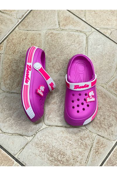 ÇOCUKÇA MODA Figured Non-Slip Sole Children's Sandals Slippers 2 Pieces Ornamental Gift