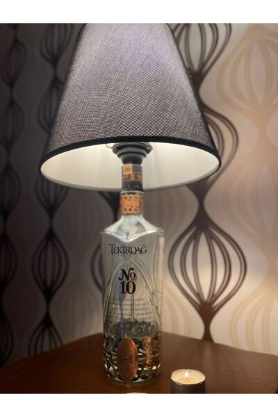 ArtisticDesigns TEKİRDAĞ RAKI ŞIK TASARIMLI ŞİŞE ABAJUR