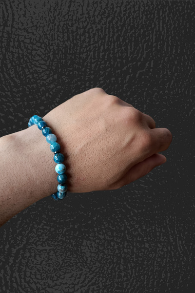 MGA DOĞAL TAŞ سوار حجر الأباتيت الطبيعي - المجوهرات الأصلية