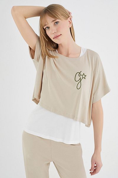 GİZZEY 21162 PRINTED 3-PIECE PANT SET