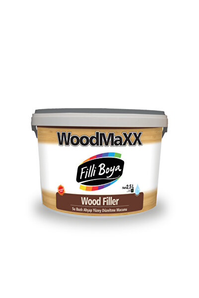 Filli Boya WoodMaXX® Wood Filler-Su Bazlı Ahşap Yüzey Düzeltme Macunu