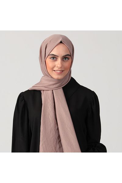ipekistanbul Βαμβακερό σάλι Voile - Dark Mink