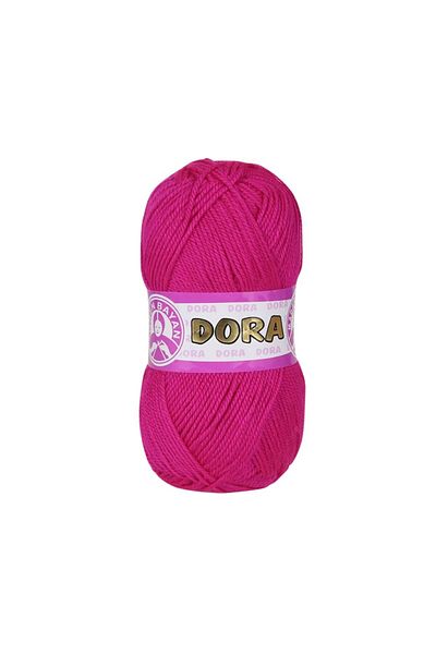 Ören Bayan Sms Isb01 Dora Hand Knitting Floss Fuchsia 045 (Workman)