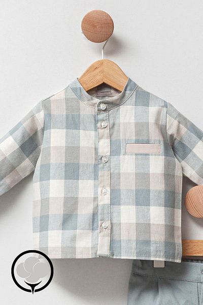 Cassiope Mini Groom Baby Boy 2-Piece Set Pants Shirt