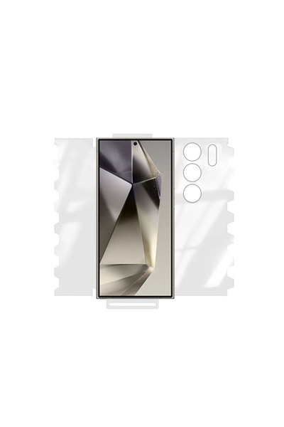 Microcase Samsung S24 Ultra Ön Arka Yan Koruma Full Body Film - FL360