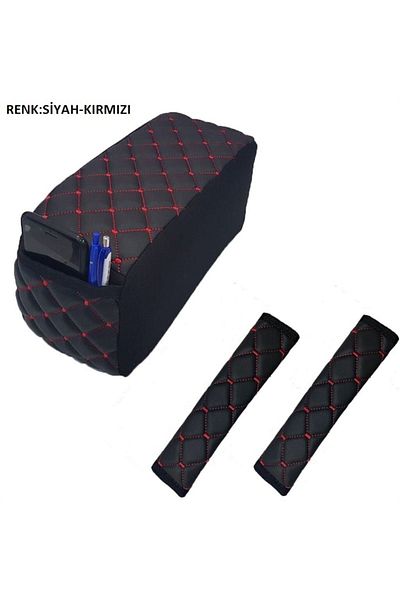 caraks Renault 9 Fairway - Black Red with Safety Belt and Armrest