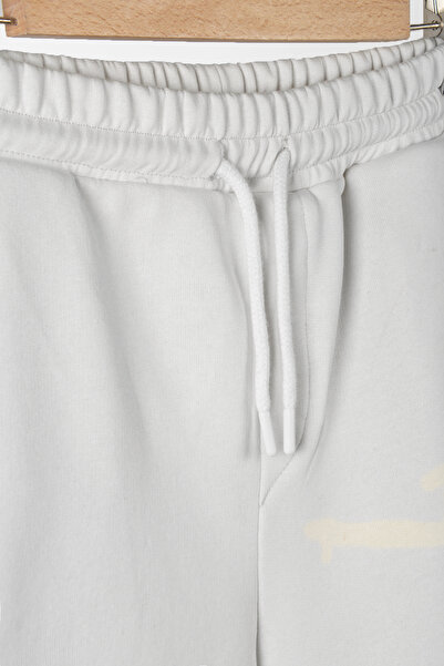 BUCADO Erkek Beyaz Basic Regular Fit Şort & Bermuda